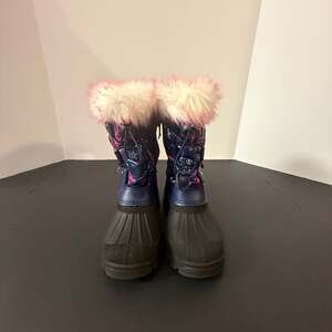 DREAM PAIRS KSNOW Girls Waterproof Winter Snow Boots Size 12